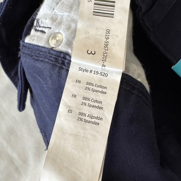 SWS Denim Co Women's NEW Havana Booty Lift Bermuda Shorts Low Rise Navy‎ 3 NWT - Picture 9 of 15